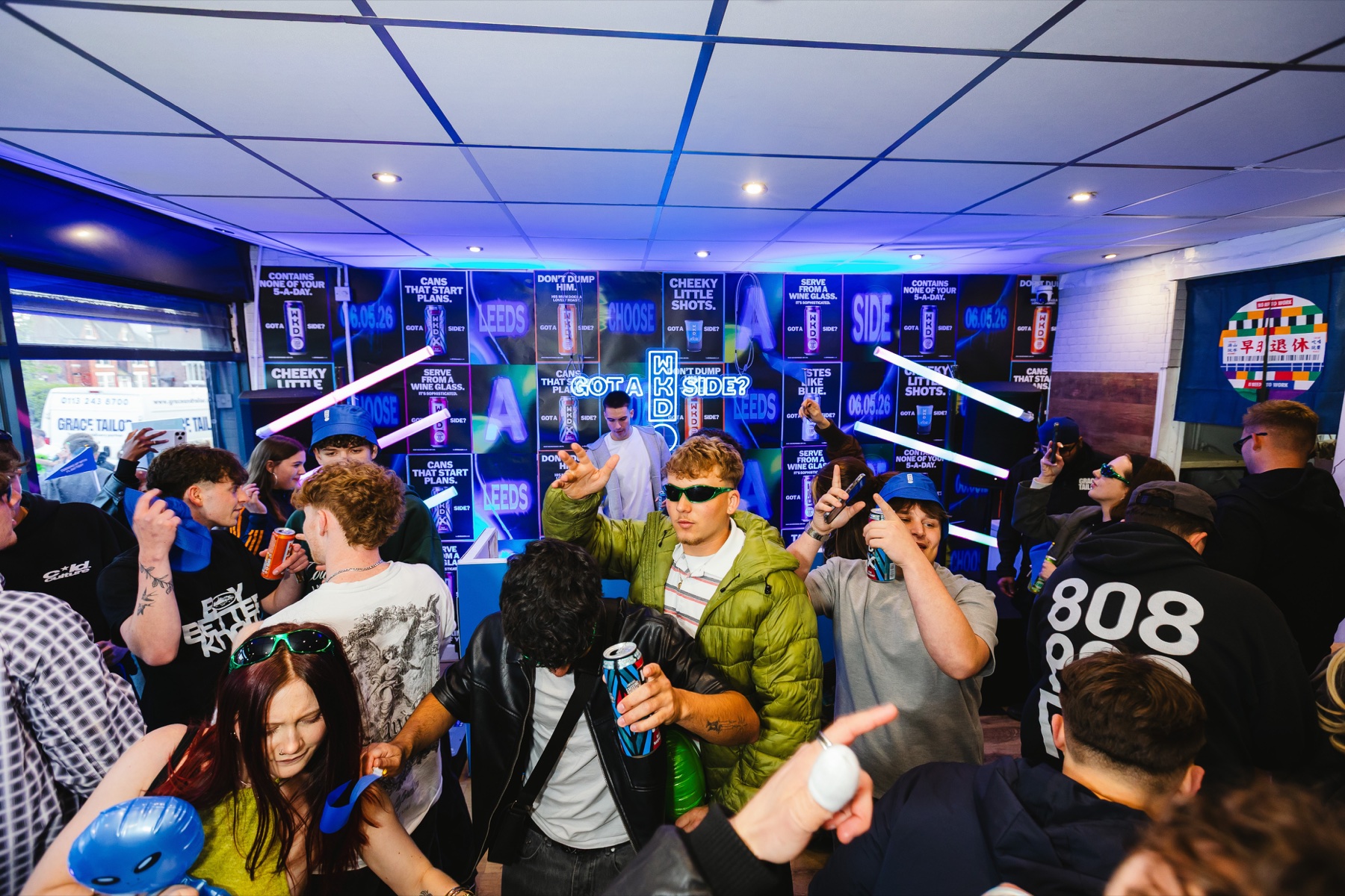 WKD experiential activation with consumers